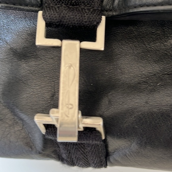 Vintage Cole Haan Black Leather Shoulder Bag - Picture 4 of 8